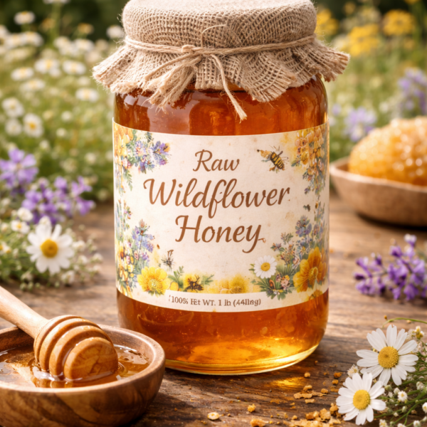 Raw Wildflower Honey